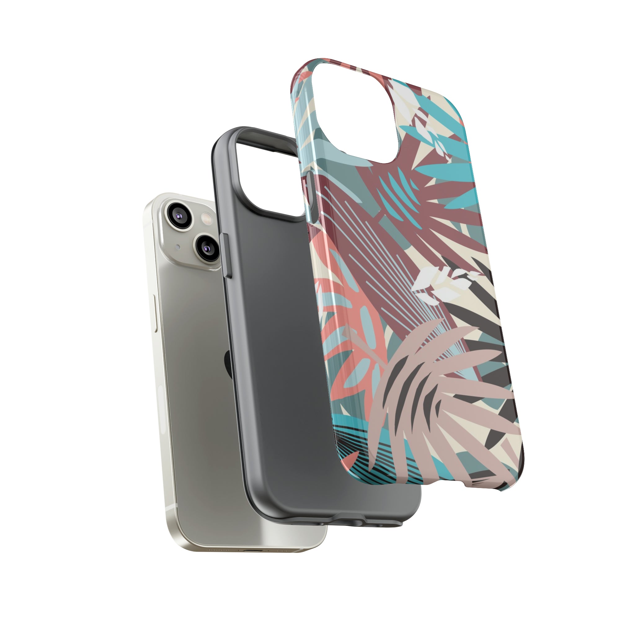 Tropical Leaf Jazz - Protective Phone Case