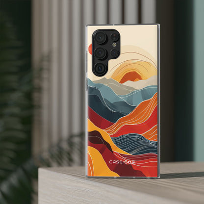 Sunlit Ridges Samsung S22 Ultra Case - Soft