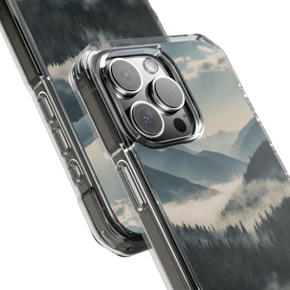Misty Forest Embrace iPhone Case - Impact