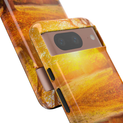 Golden Sundown - Protective Phone Case