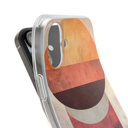 Sunset Orb iPhone 16 Plus Case - Soft