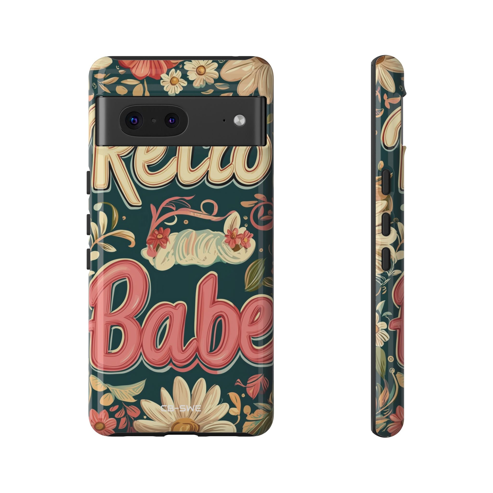 Floral Curves Embrace - Google Pixel Case