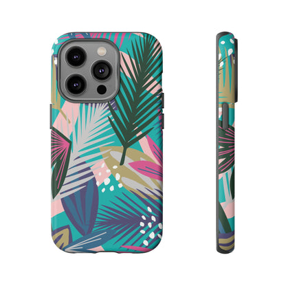 Tropical Leaf Loki - Protective Phone Case