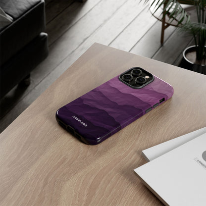 Purple Wave Layers iPhone 14 Pro Max Case - Tough
