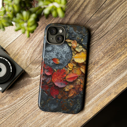 Autumn Peace Leaf Sign - Protective Phone Case