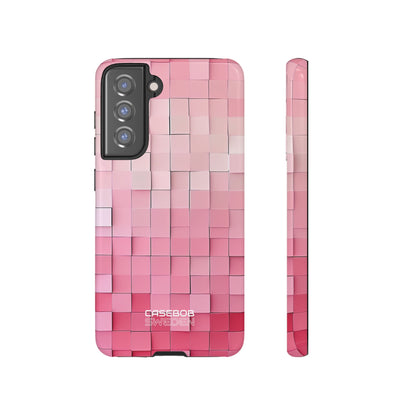 Pink Mosaic Glow  Samsung S21 - Tough
