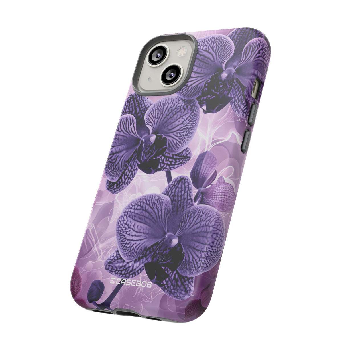 Strahlendes Orchideen-Design | Handyhülle für iPhone (Schutzhülle) 