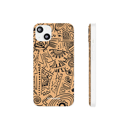 Mystic Tribal Geometry | Flexible Phone Case for iPhone