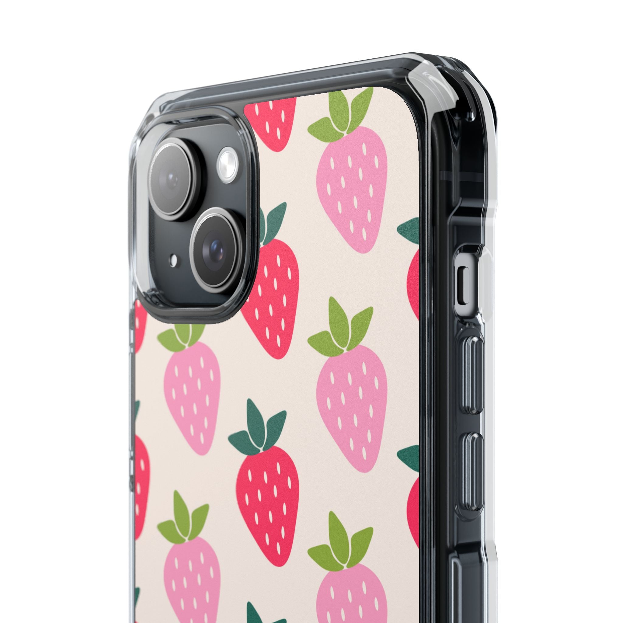Vibrant Strawberry Rhythm iPhone Case - Impact