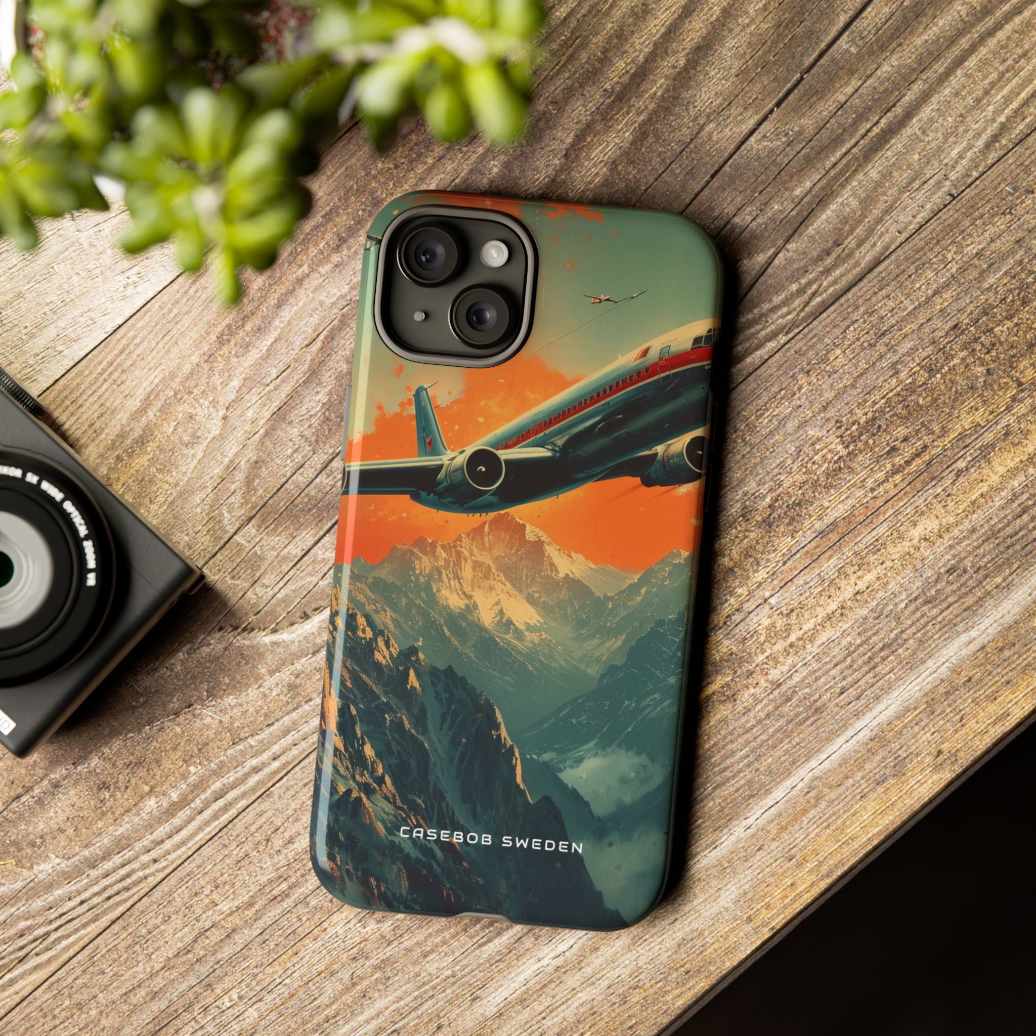 Vintage Skyward Adventure iPhone 15 - Tough Phone Case