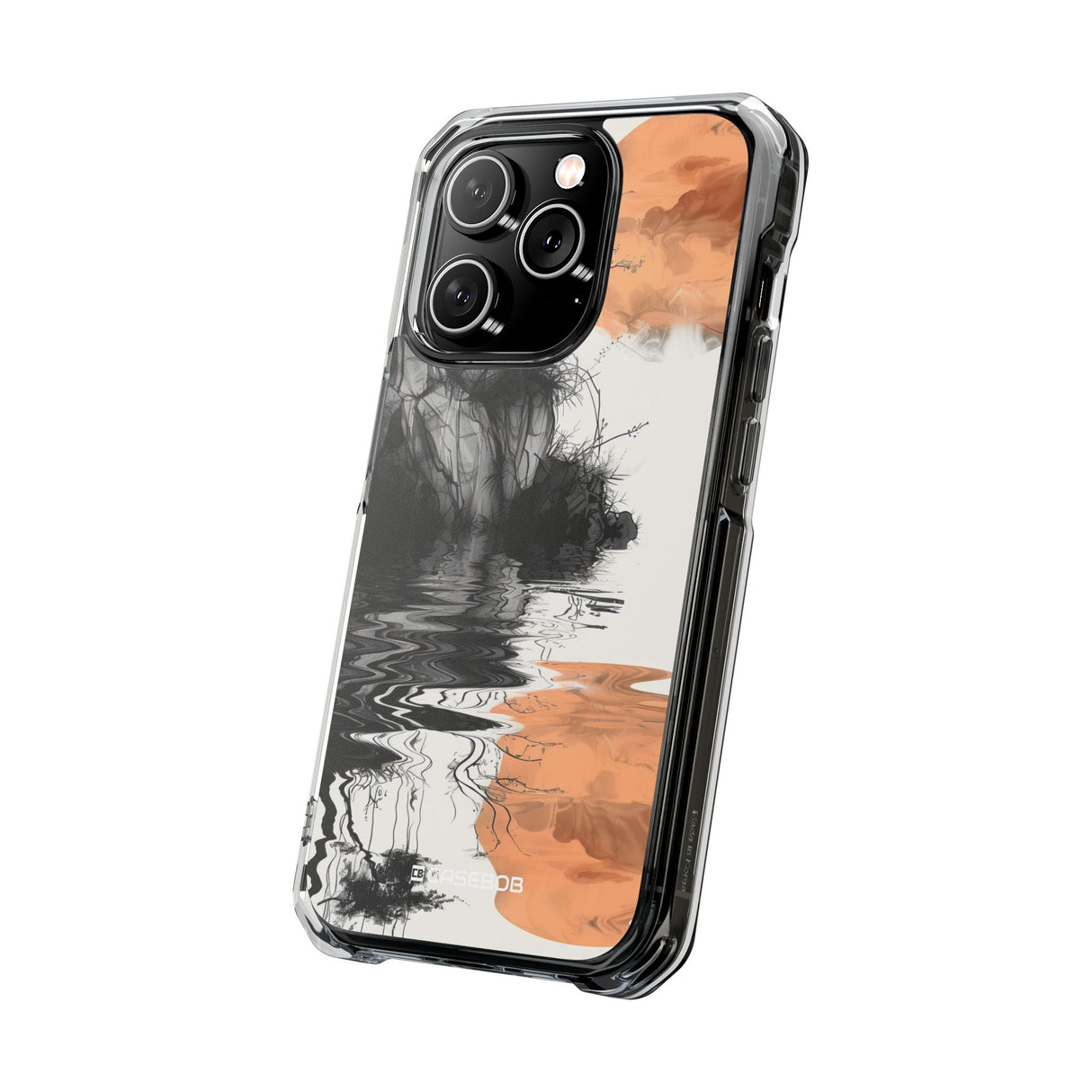 Timeless Serenity - Phone Case for iPhone (Clear Impact - Magnetic)