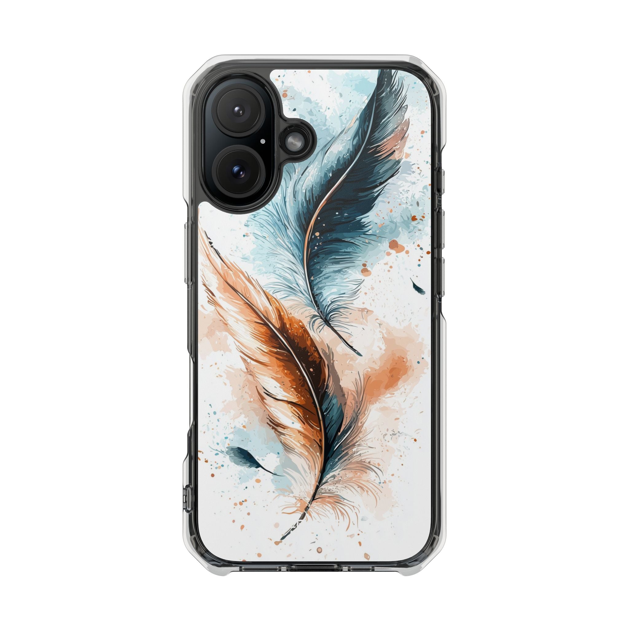 Feathers Dance Lightly iPhone Case - Impact