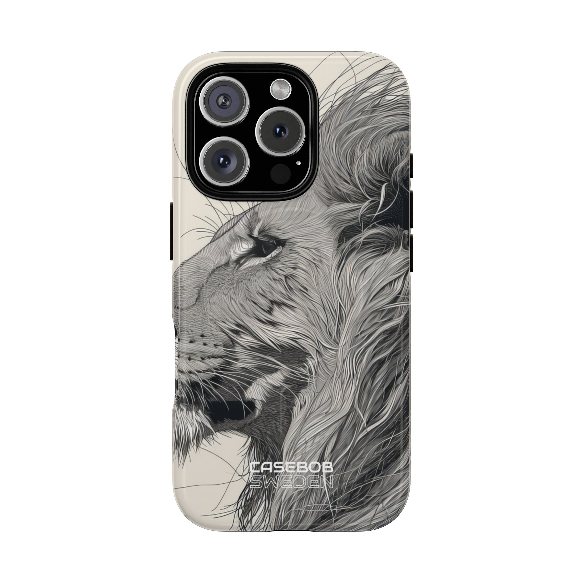 Majestic Lion Profile iPhone 16 - Tough+