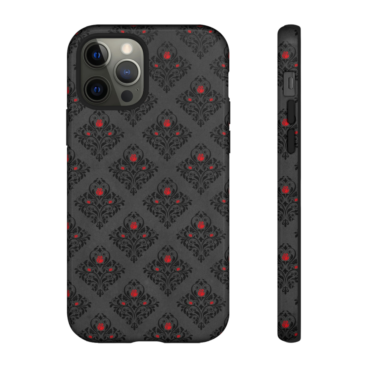 Pixrose Gothic Flower - Protective Phone Case