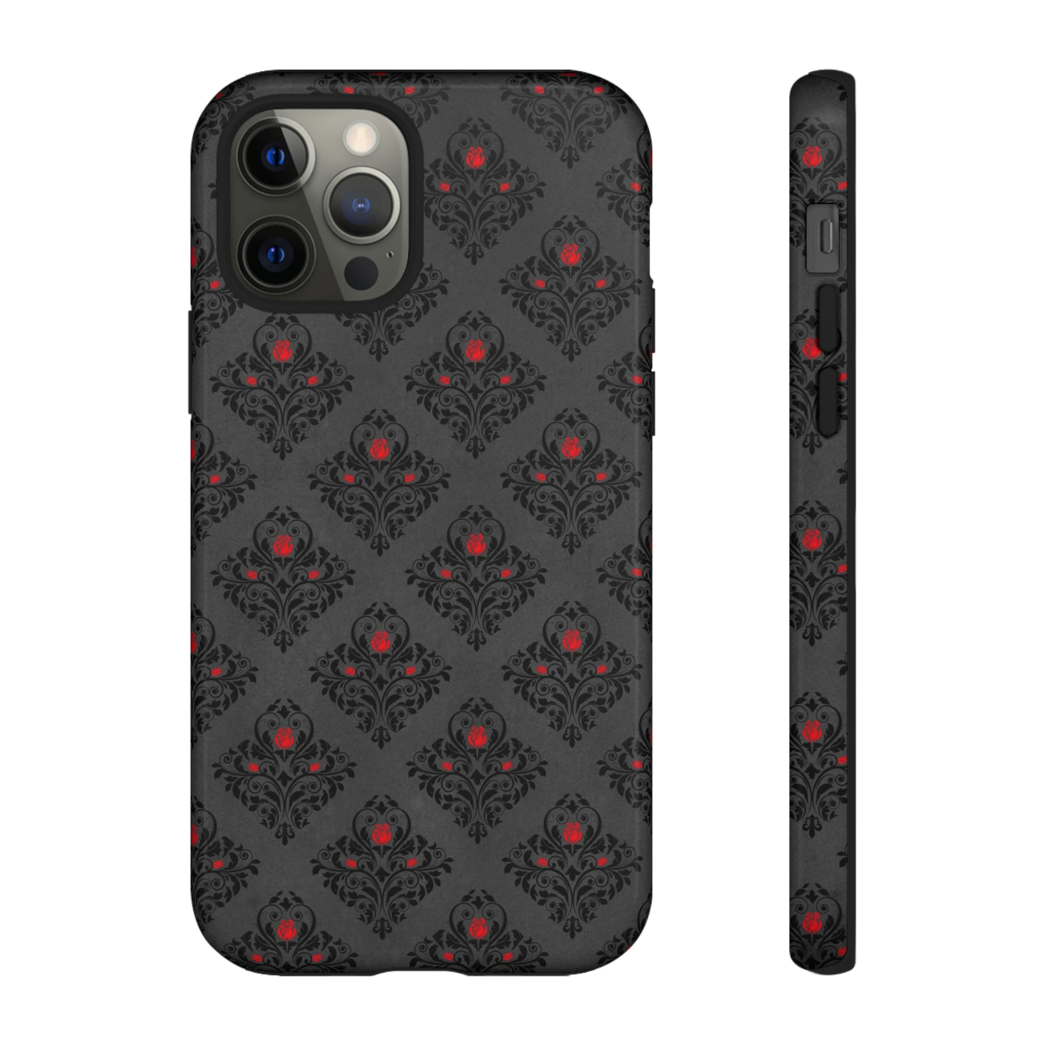 Pixrose Gothic Flower - Protective Phone Case