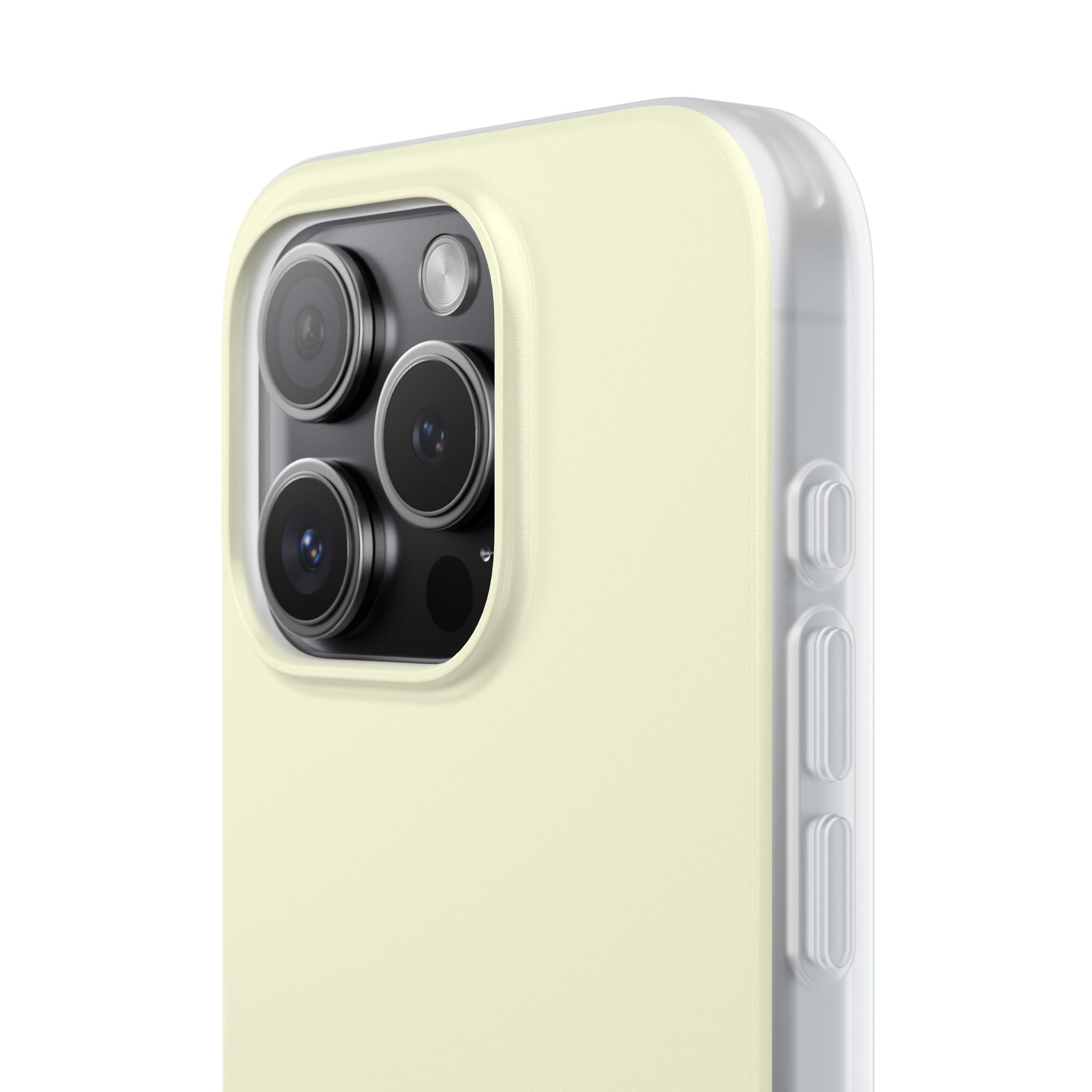 Light Yellow iPhone 15 - Flexi Phone Case