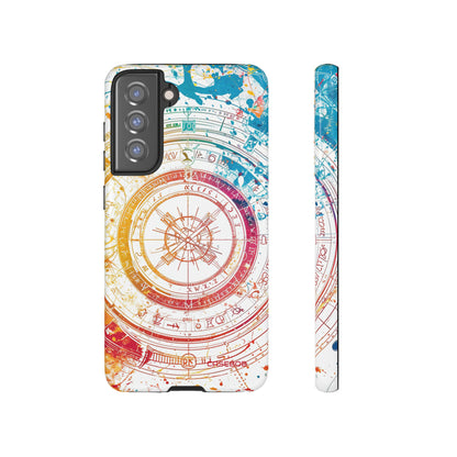 Astrological Wheel Wonders - Protective Phone Case