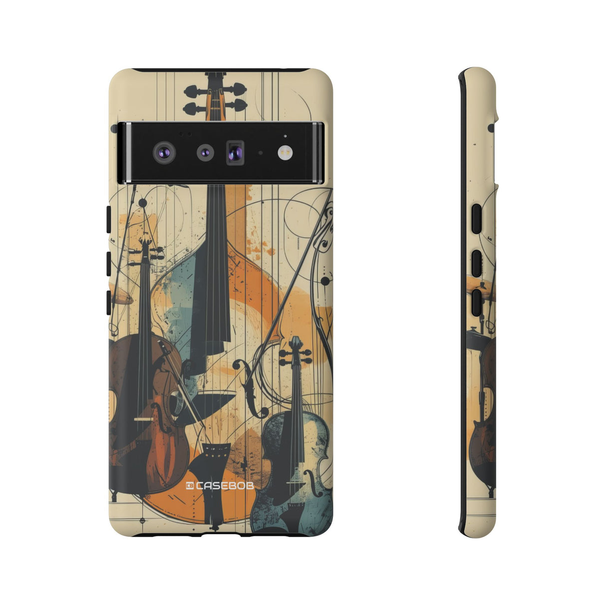 Strings in Motion | Protective Phone Case for Google Pixel