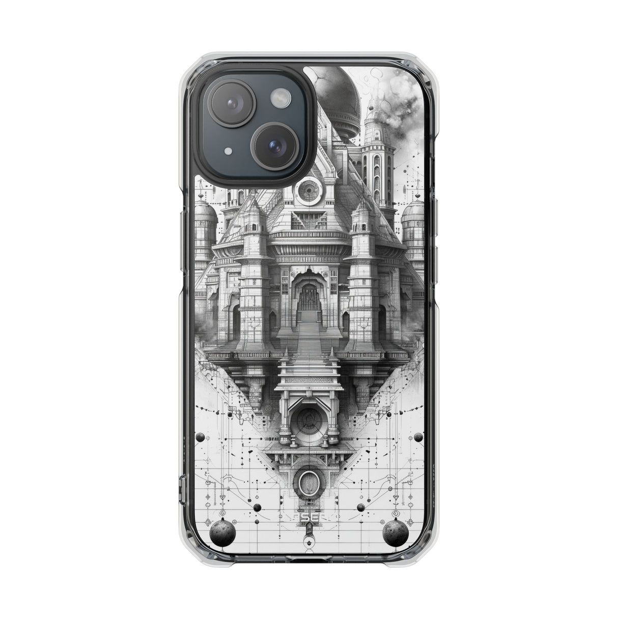 Celestial Cathedral - Phone Case for iPhone (Clear Impact - Magnetic)