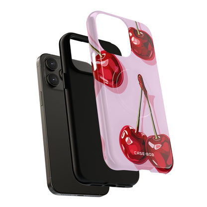 Glossy Cherry Burst iPhone 14 Pro Max Case - Tough+