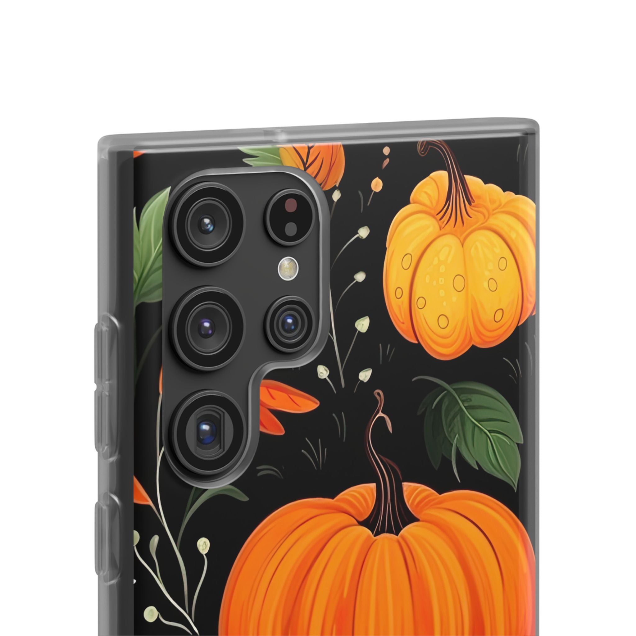 Pumpkin Glow Samsung S22 Ultra Case - Soft