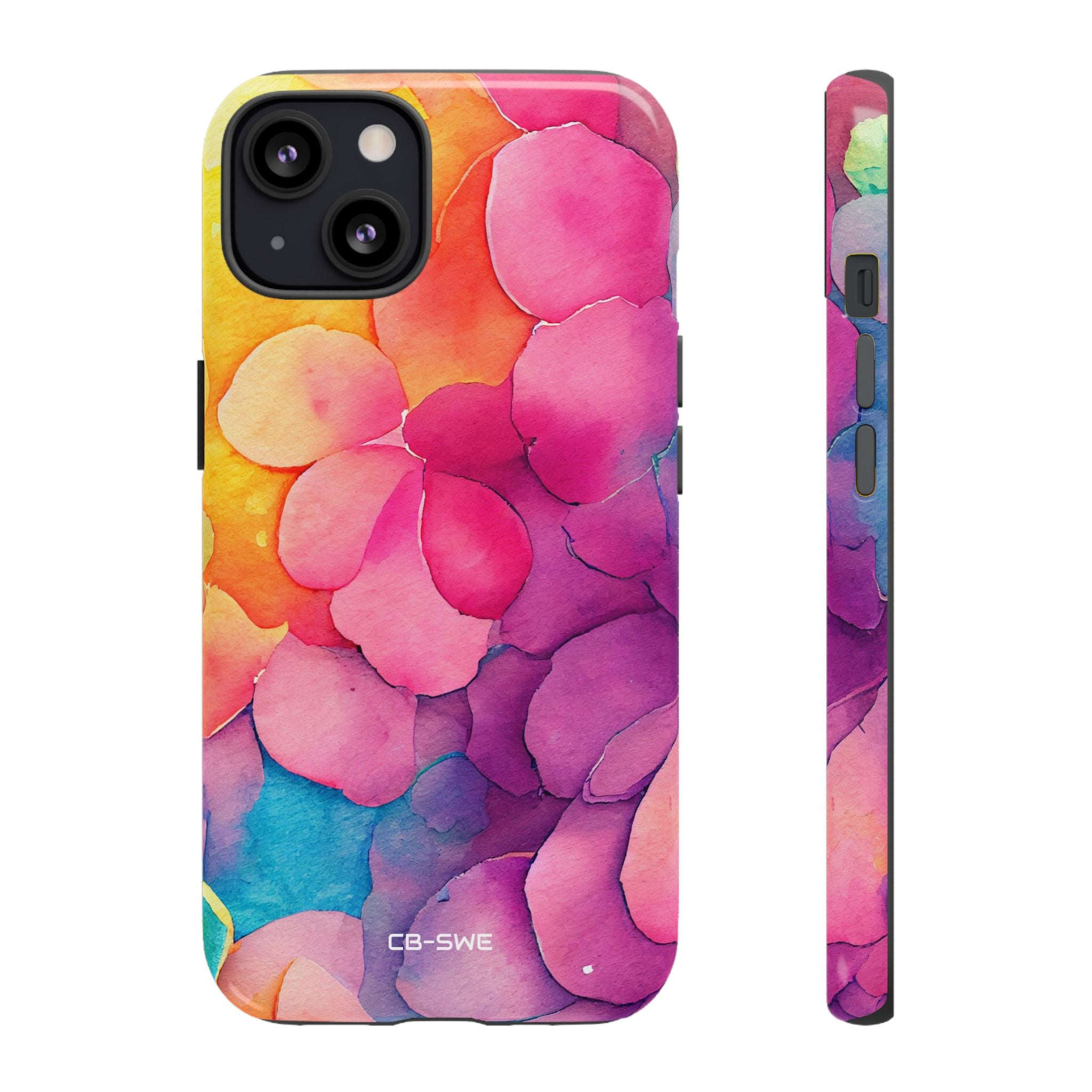 Vibrant Petal Fusion - iPhone Case
