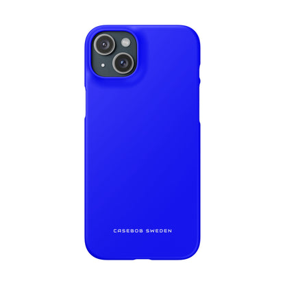 Blue iPhone 15 - Slim Phone Case