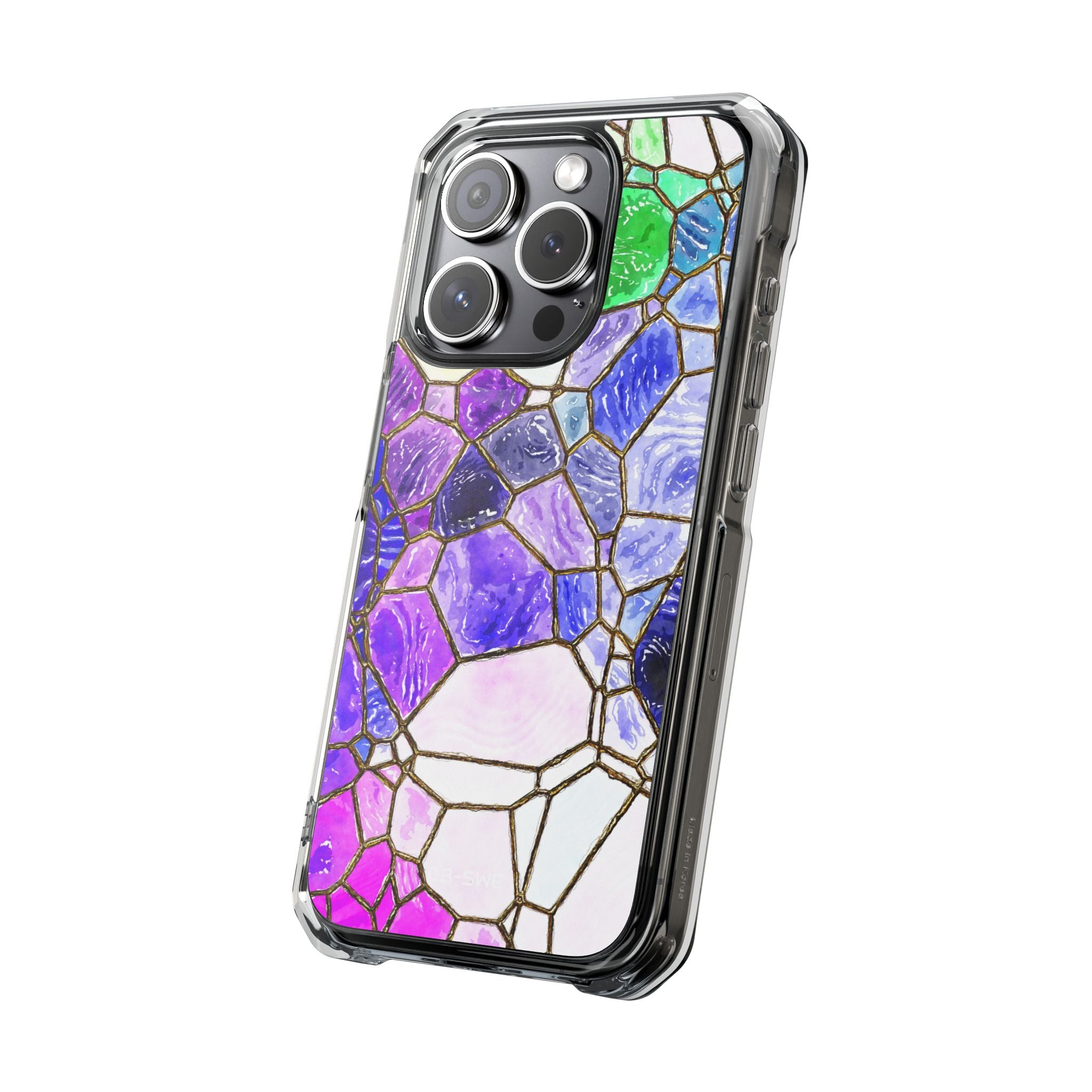 Colorful Glass Mosaic iPhone Case - Impact