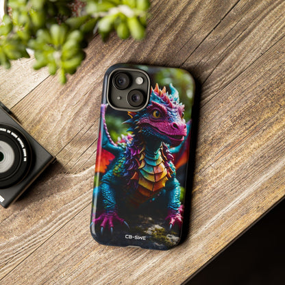 Friendly Dragon Smiles - iPhone Case