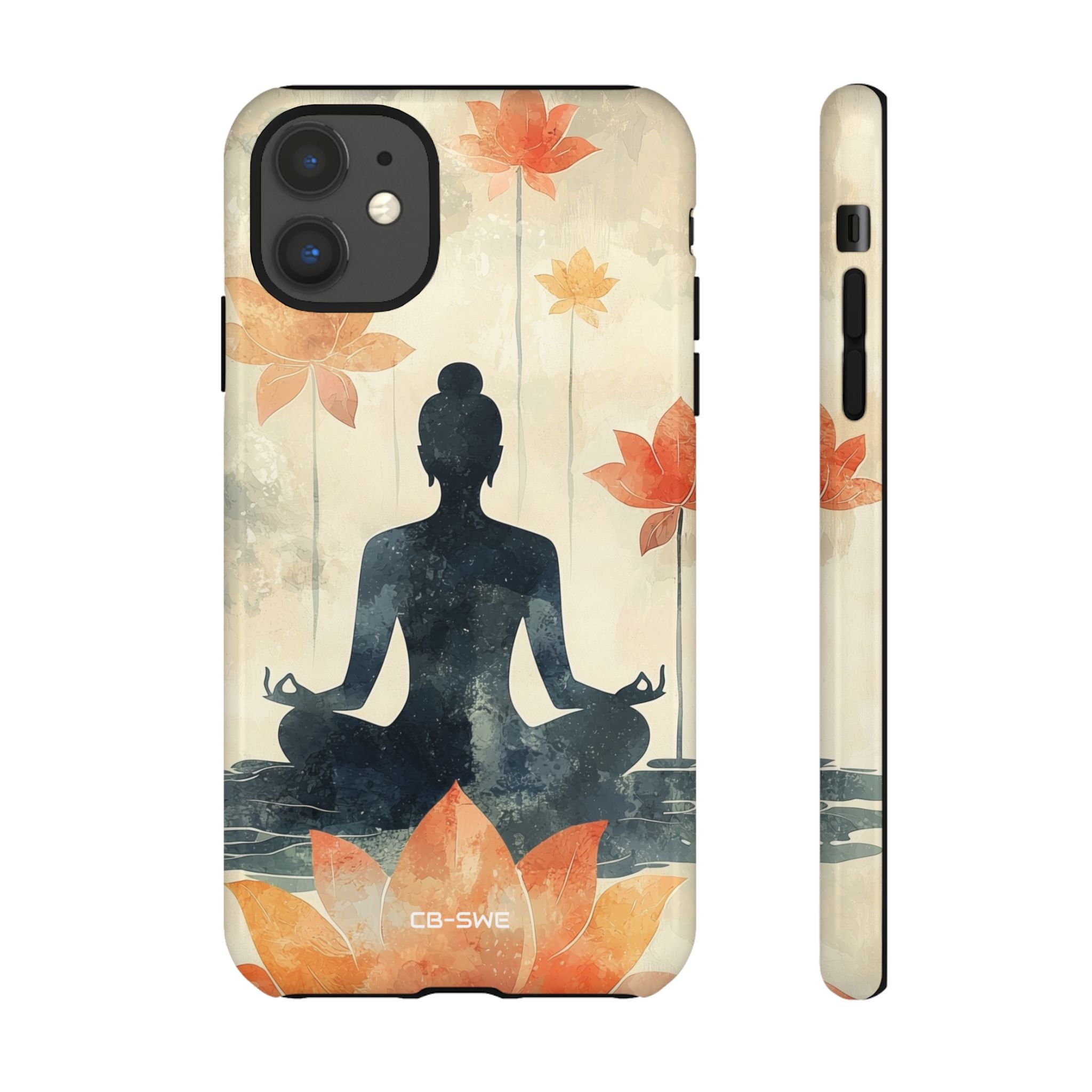 Lotus Blooms Surround - iPhone Case