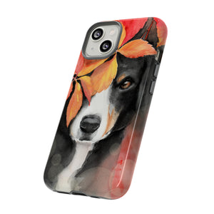 Aquarell Hund - Schutzhülle fürs Handy