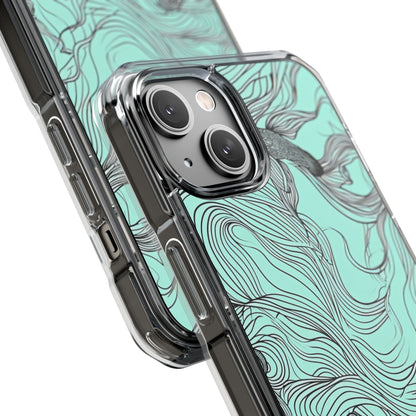 Aqua Serenity - Phone Case for iPhone