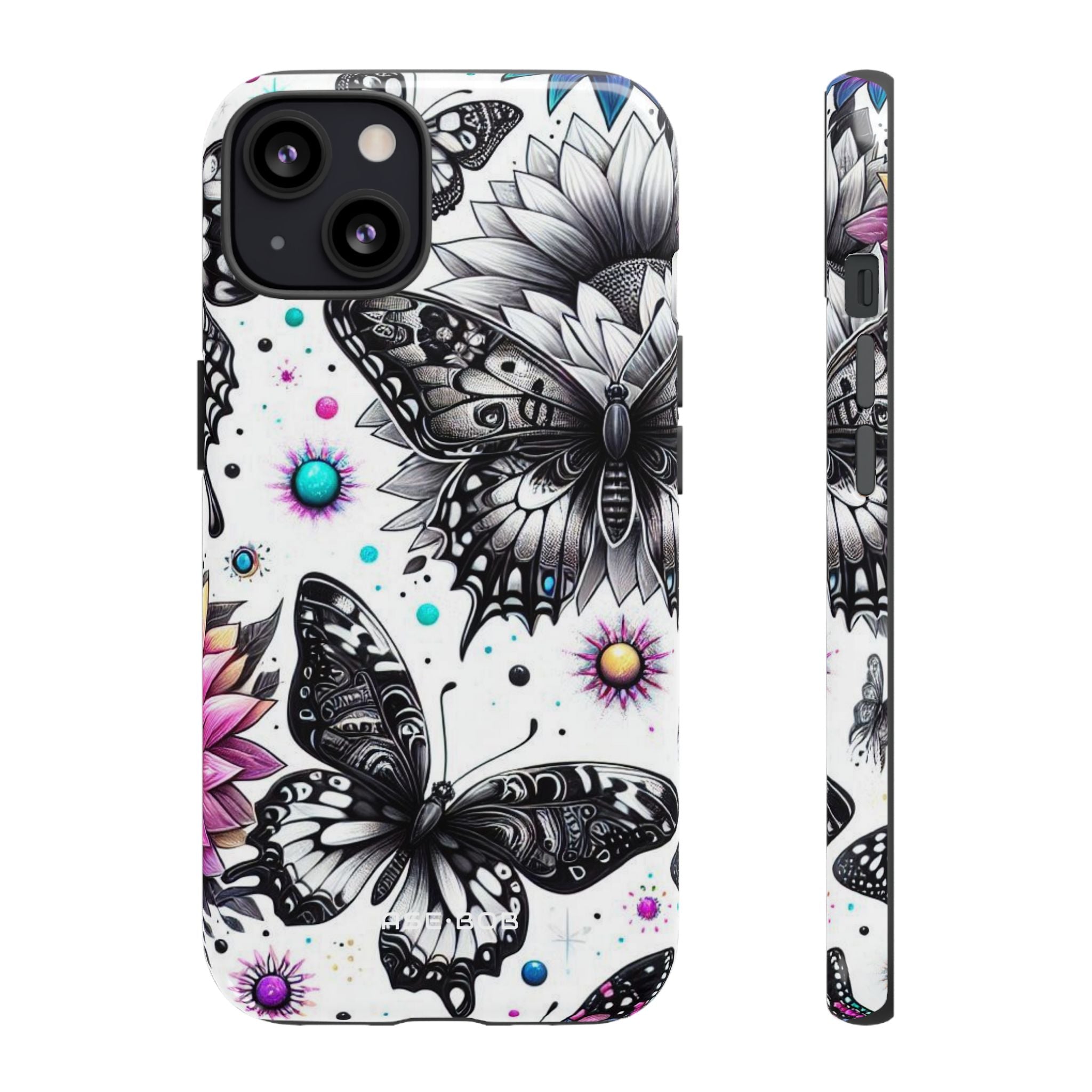 Butterfly Bloom iPhone 13 Case - Tough