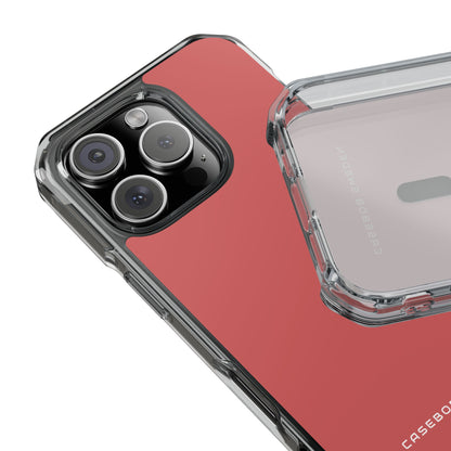 Indian Red iPhone 16 - Clear Impact Phone Case