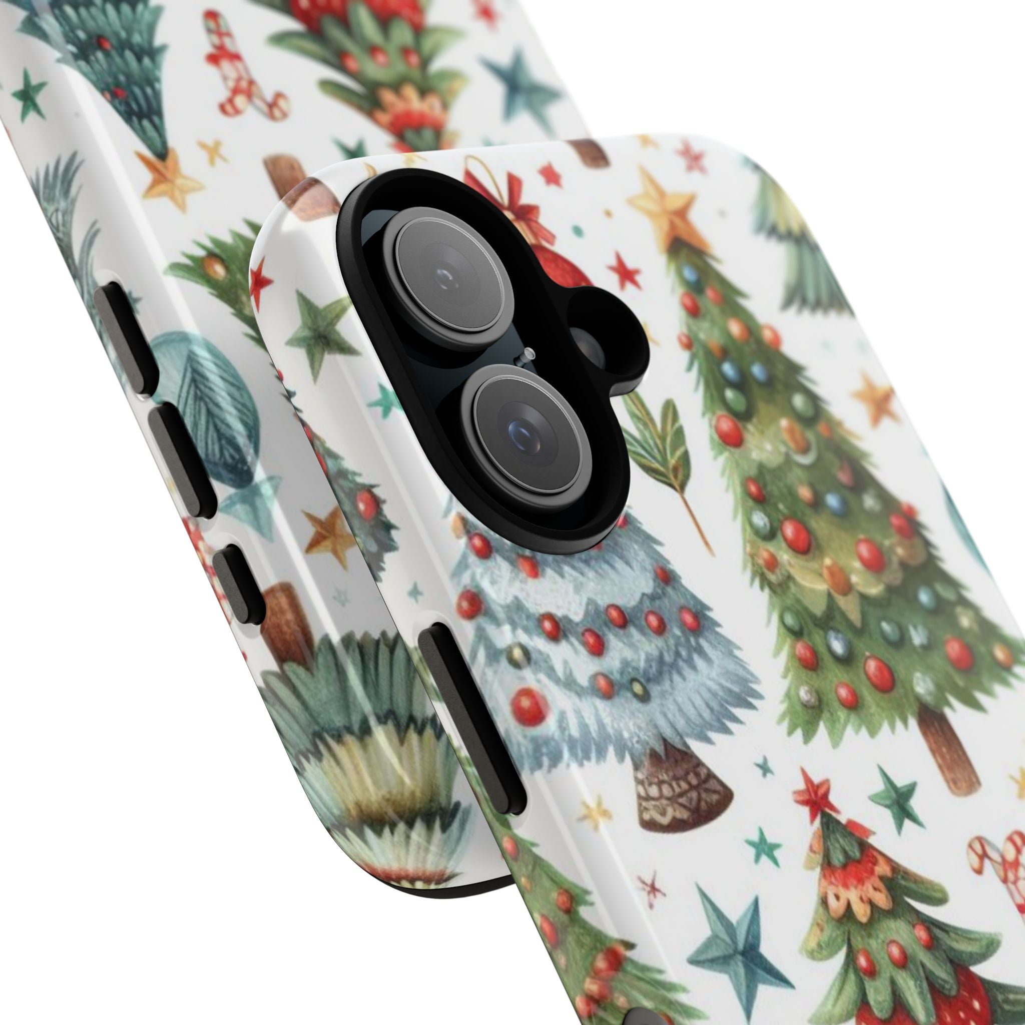 Whimsical Trees Sparkle - iPhone Case