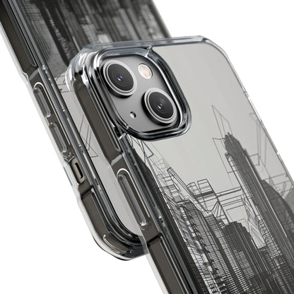 Urban Line Maze iPhone 14 - Impact Clear+
