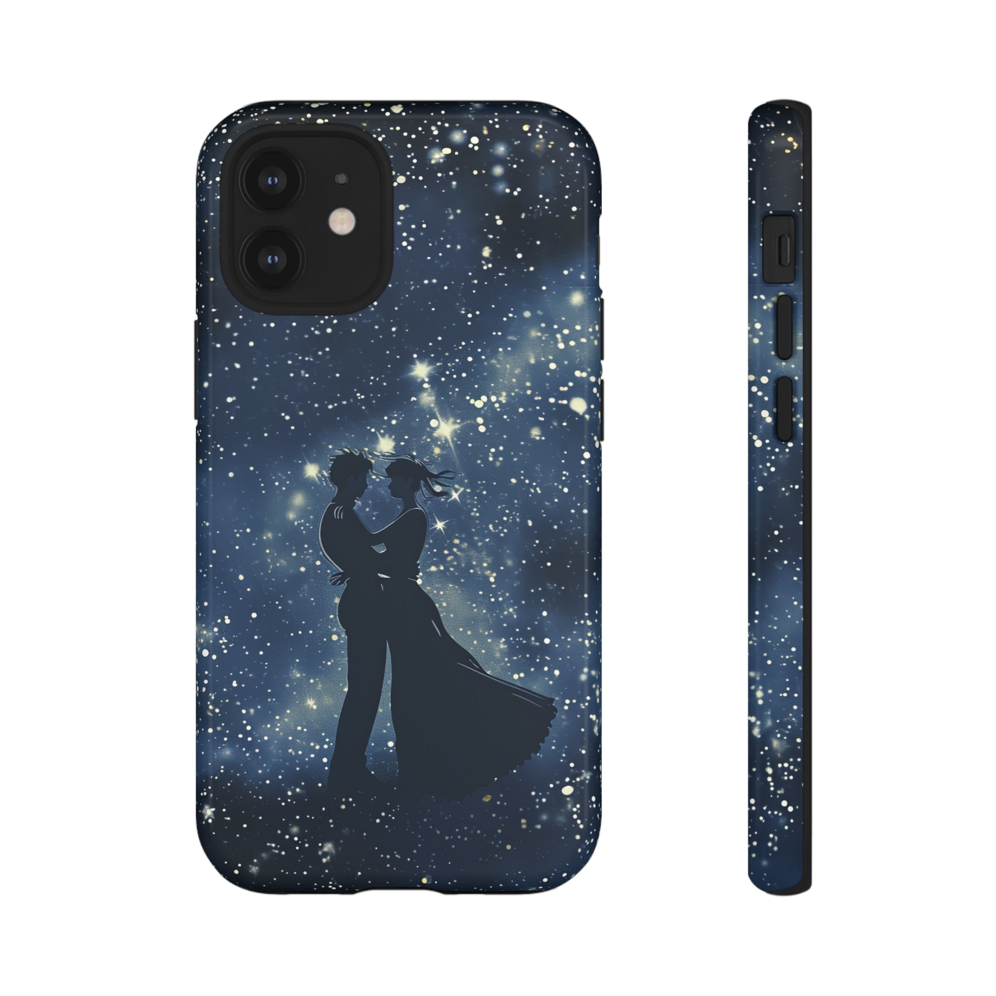 Starry Night Embrace - Protective Phone Case