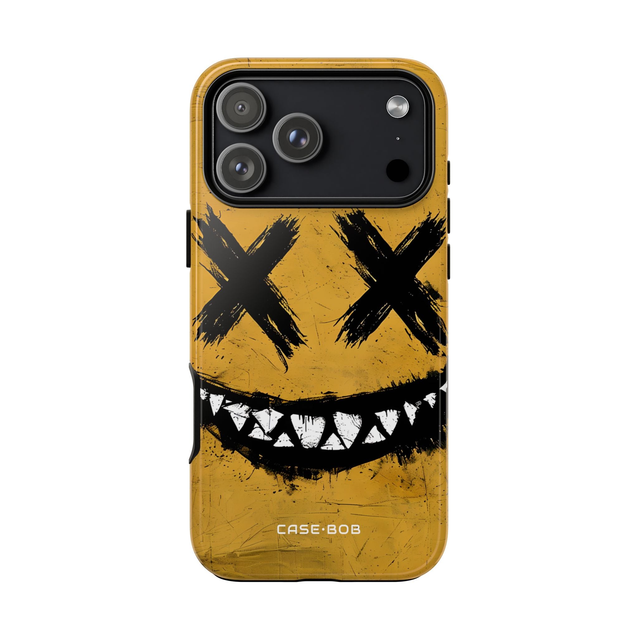Jagged Smile Yellow iPhone 17 Pro Max Case - Tough