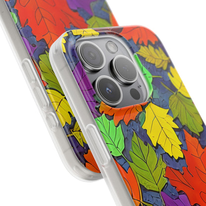Vivid Leafburst iPhone 15 Pro Case - Soft
