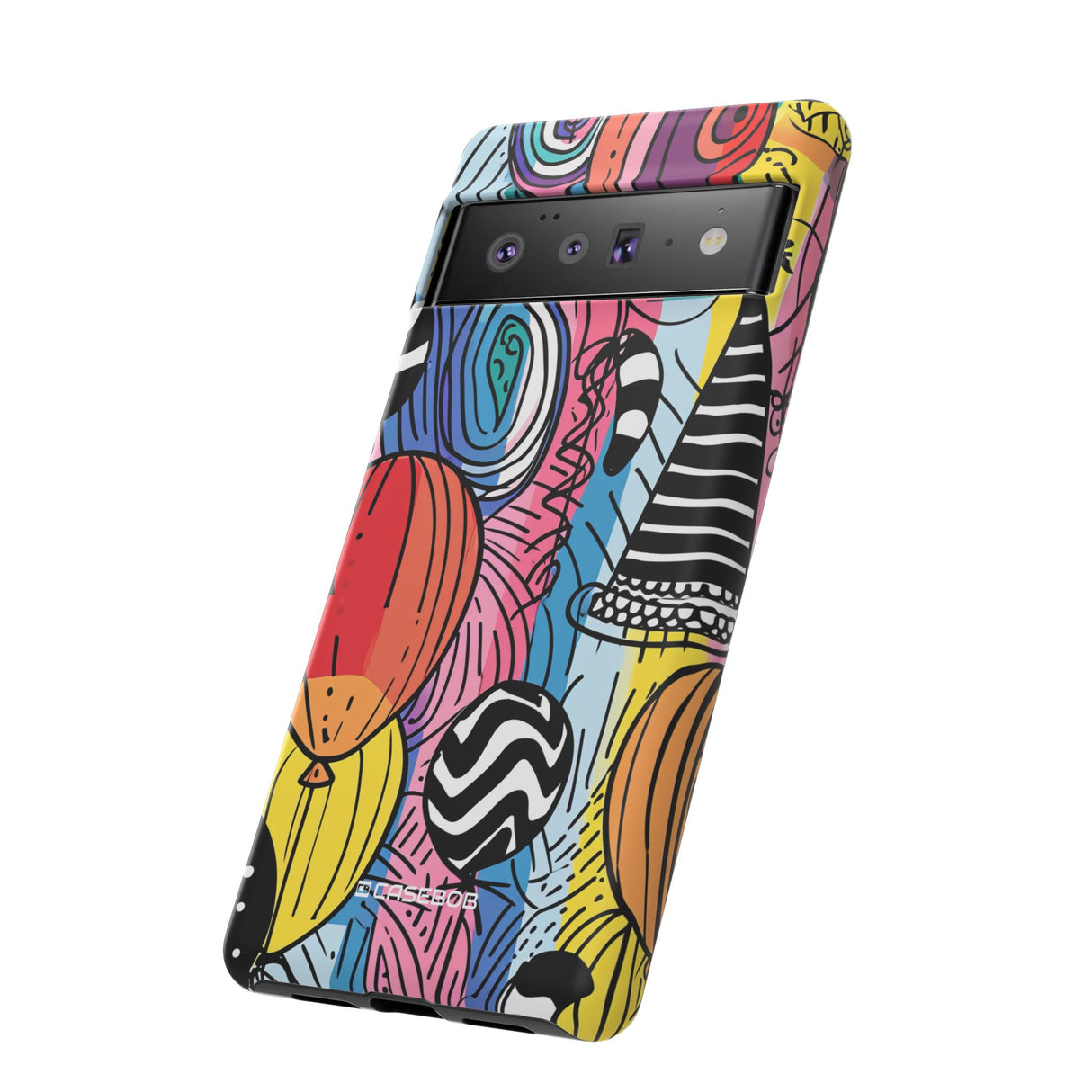 Vibrant Party Whimsy | Protective Phone Case for Google Pixel