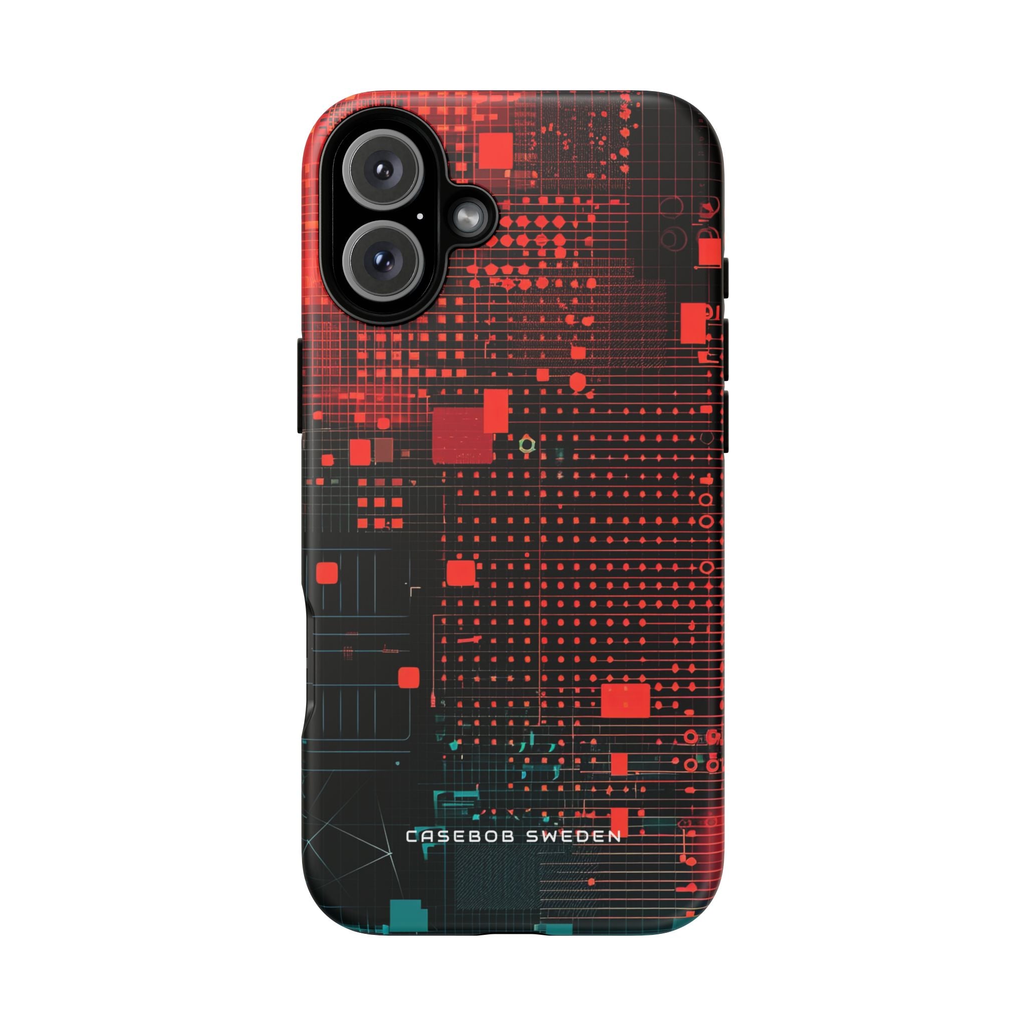 Gradient CyberFlux iPhone 16 - Tough Phone Case