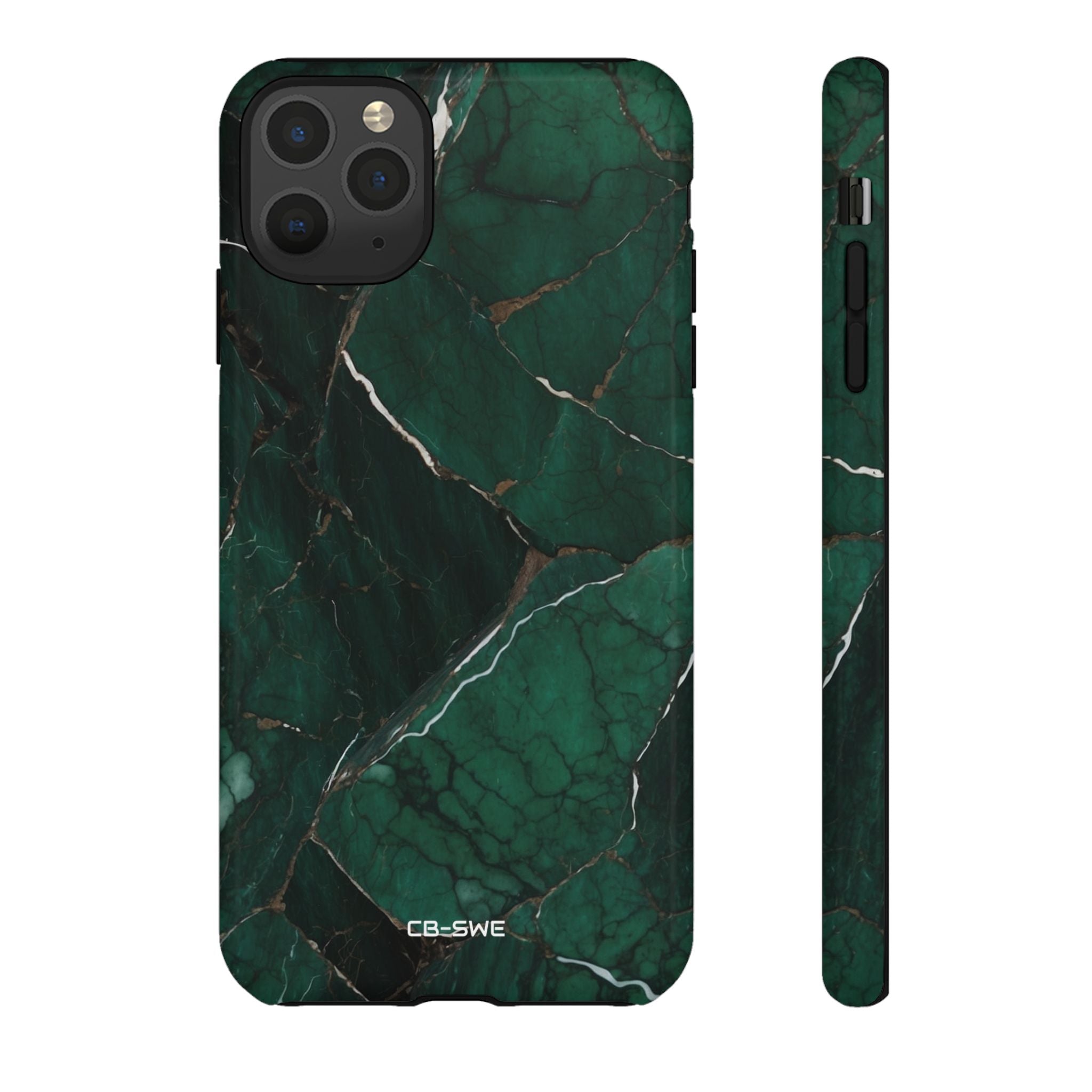 Emerald Veins Flow - iPhone Case