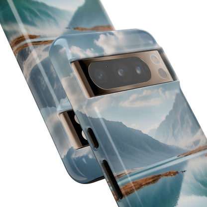 Mountain Reflections Swim - Google Pixel Case