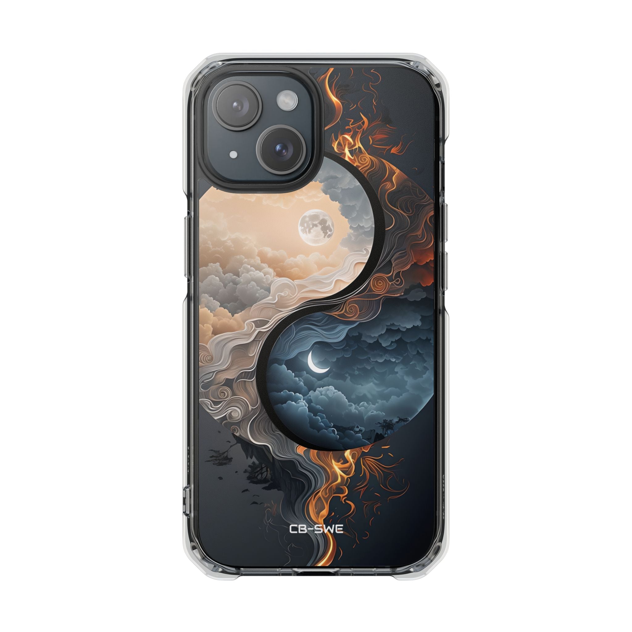 Moonlit Elemental Harmony iPhone Case - Impact