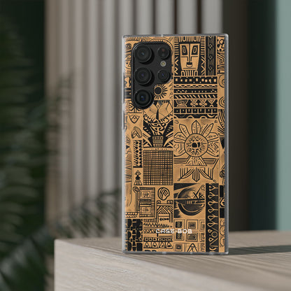 Tribal Faces Samsung S22 Ultra Case - Soft
