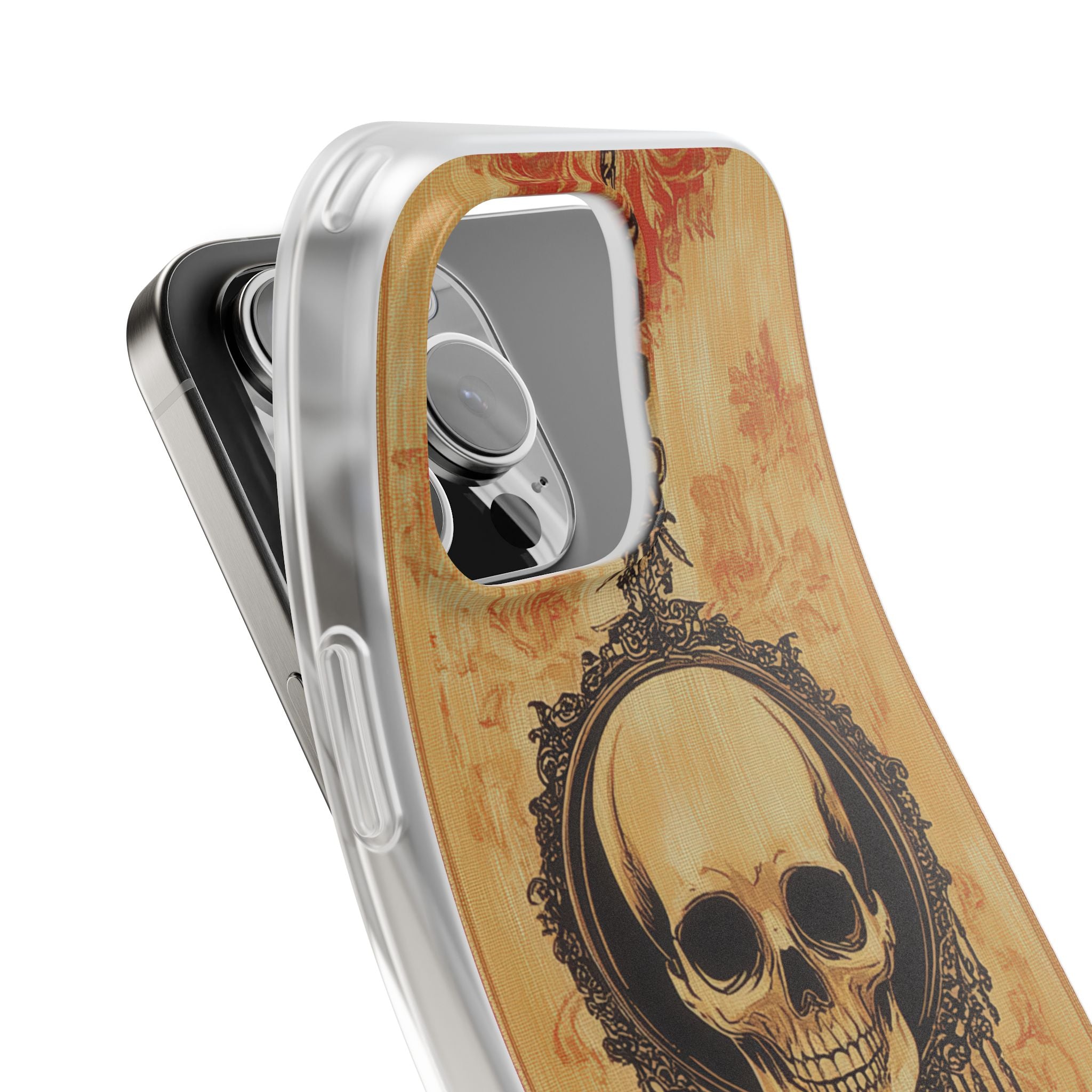 Skull Pendant iPhone 16 Pro Max Case - Soft
