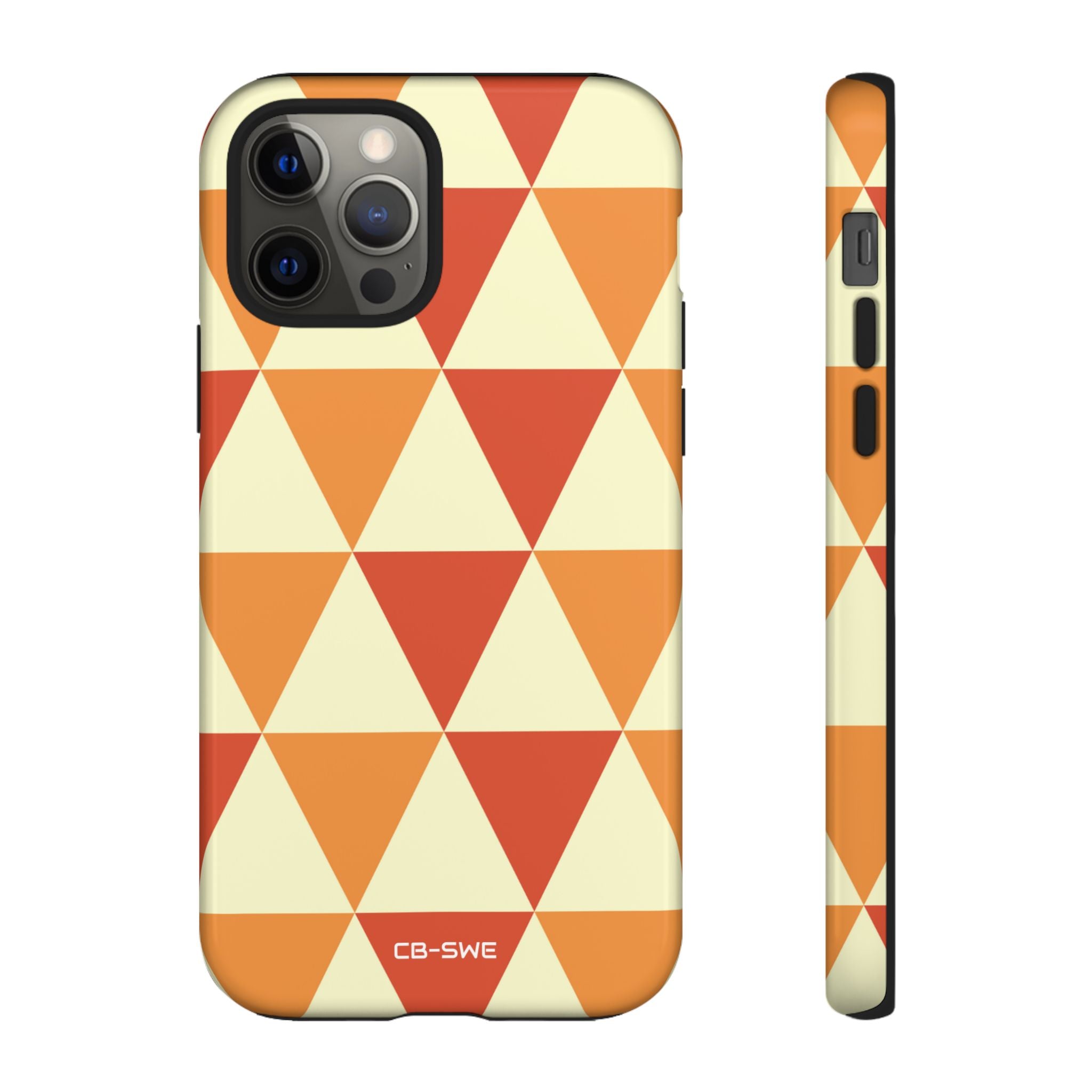 Autumn Triangles Dance - iPhone Case