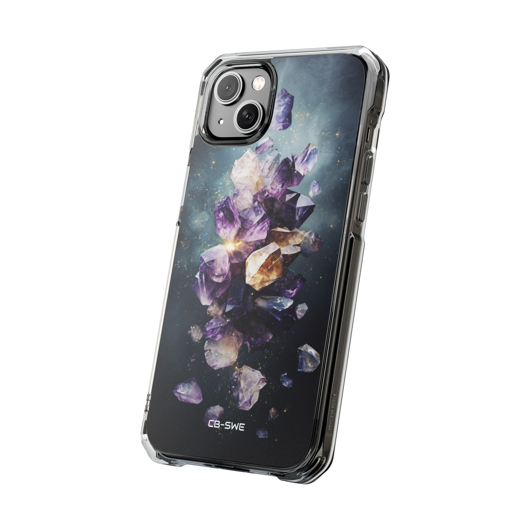 Crystal Forms Emerge iPhone Case - Impact