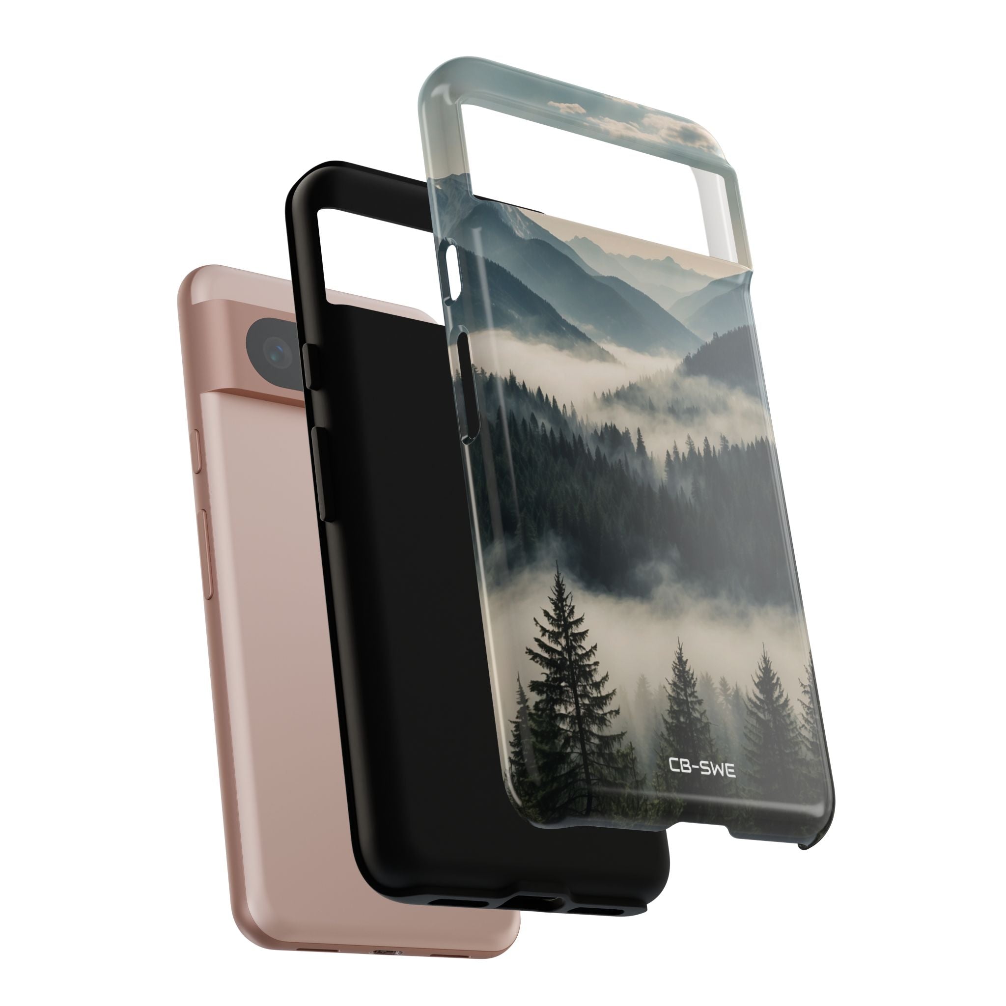 Misty Forest Embrace - Google Pixel Case