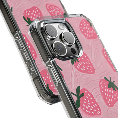 Summer Strawberry Delight iPhone Case - Impact